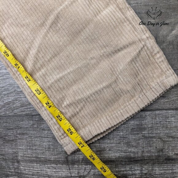 SO Juniors High Rise Straight Corduroy Pants Size 11 - Picture 5 of 6